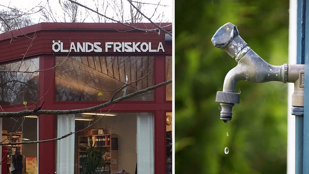 Skolor på Öland måste spara in på lärartjänster på grund av vattenkrisen