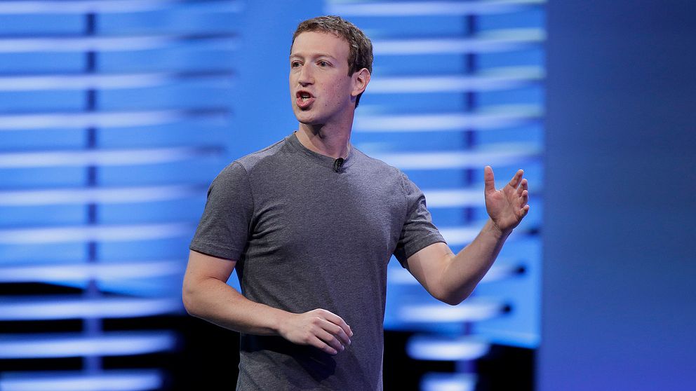 Facebooks grundare och vd Mark Zuckerberg.