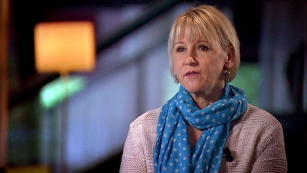 Margot Wallström. Foto: SVT