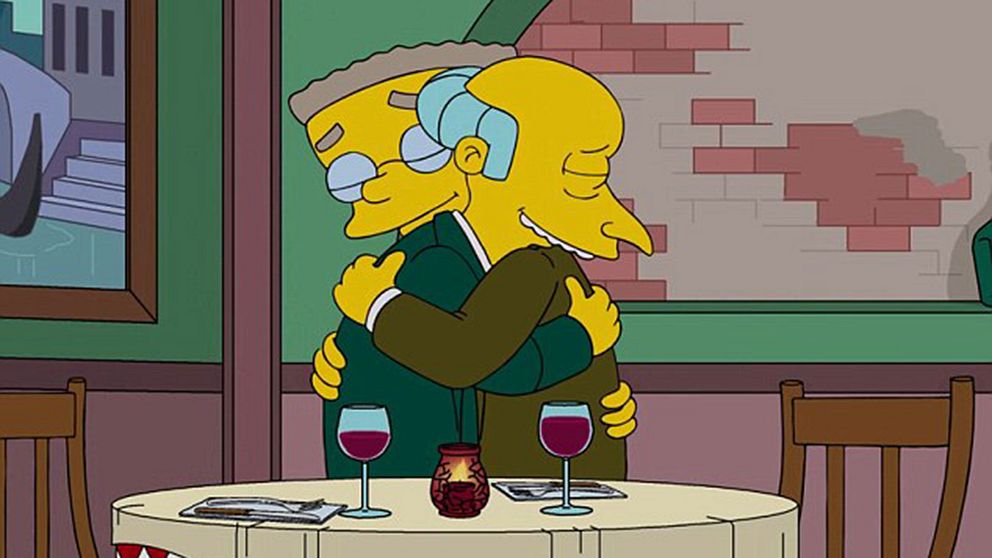 Mr Smithers fick till sist berätta om sina känslor för Mr Burns i senaste säsongen av ”The Simpsons”.
