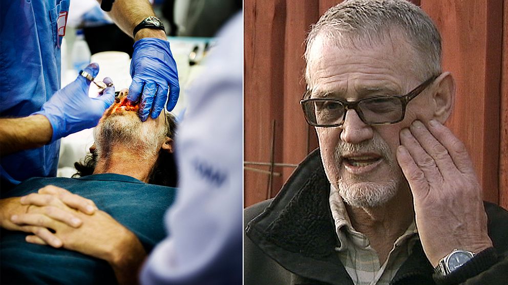 Tandläkaren hade missbruksproblem men fick fortsätta ta emot patienter, avslöjar Sveriges radio P4 Väst. Nu har över hundra personer anmält omfattande tandproblem. En av dem är Kent Larsson, 71.