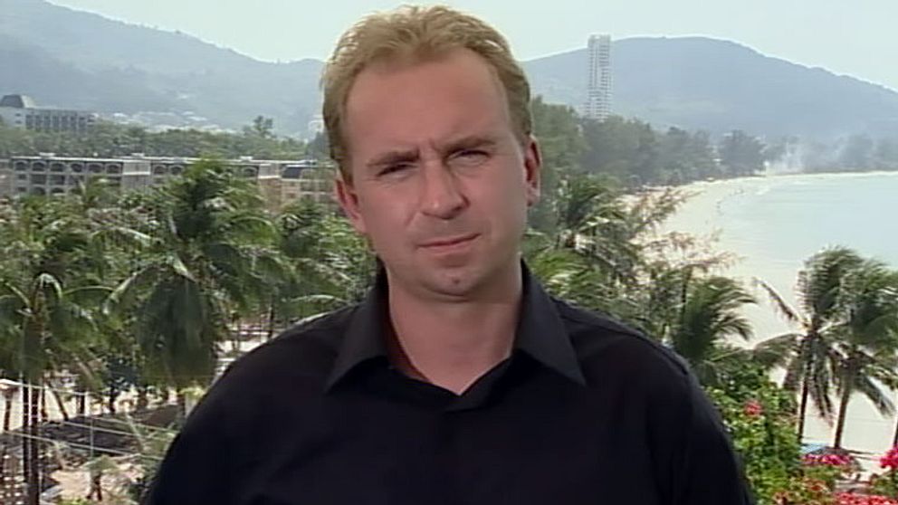 Live med Stefan Åsberg från Thailand efter tsunamin 2004.