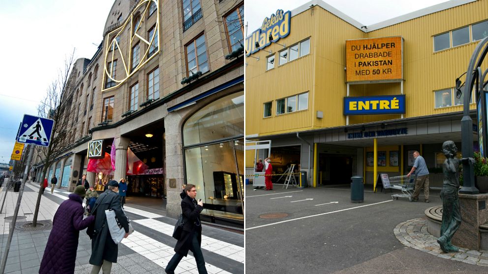 NK och Gekås Ullared har drabbats av bluffkonton.