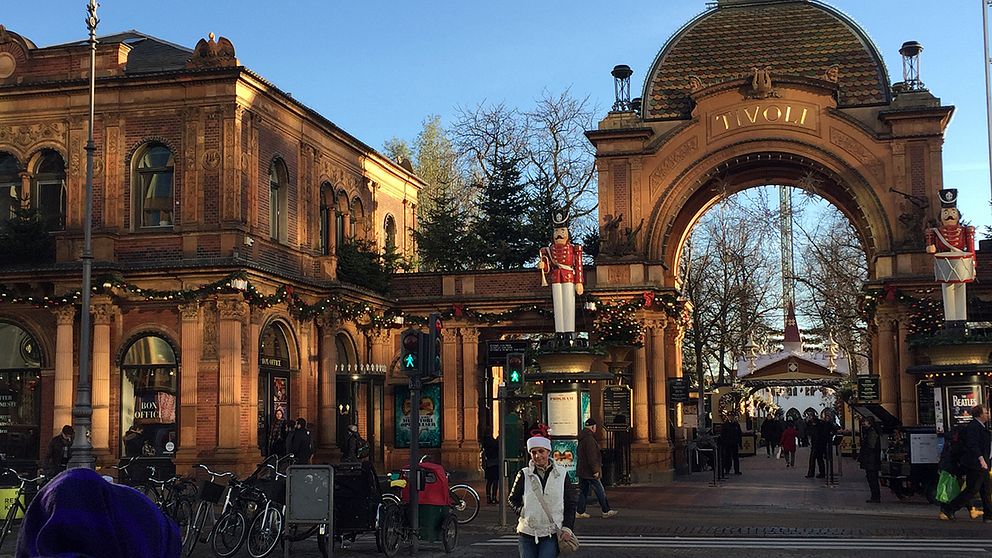 Tivoli i Köpenhamn.