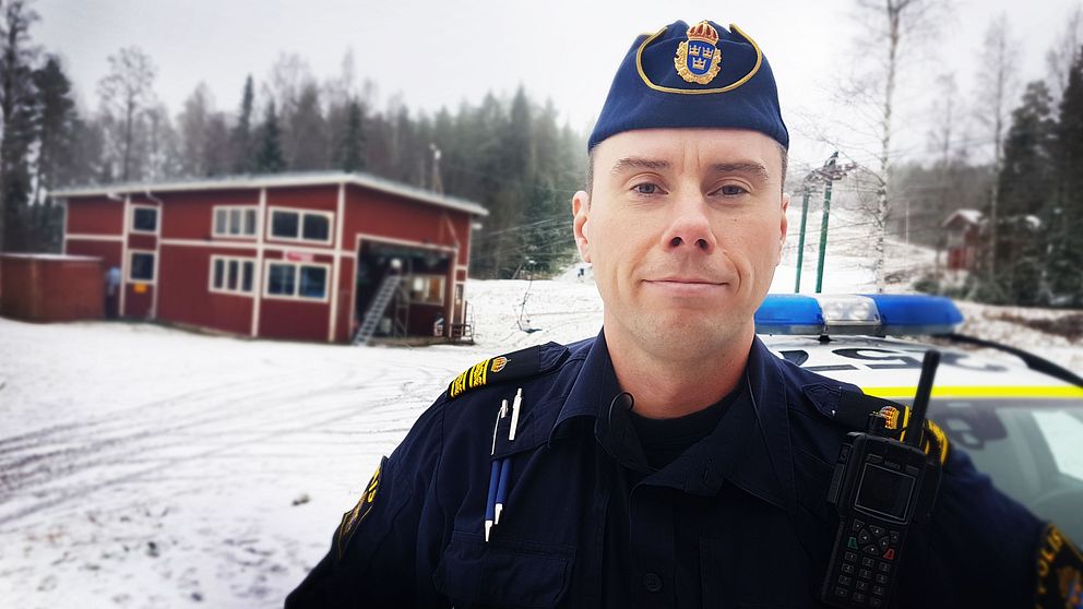 Jonas Häll arbetar hos polisen i Dalarna