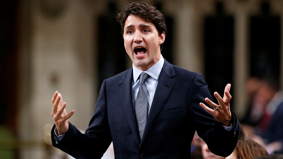 Justin Trudeau, Kanadas premiärminister.