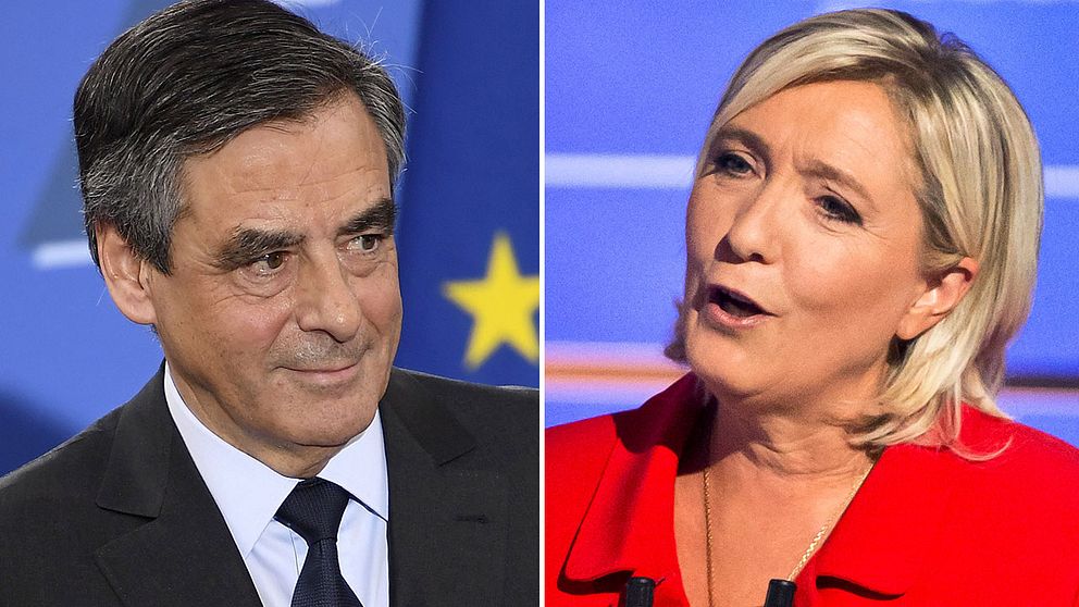 Francois Fillon och Marine Le Pen?