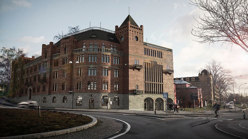 Affärsmannen Björn Sundeby vill bygga ett sekelskifteshus i Växjö som är inspirerat av Strandvägen i Stockholm. Men planerna kritiseras hårt av arkitektkåren.