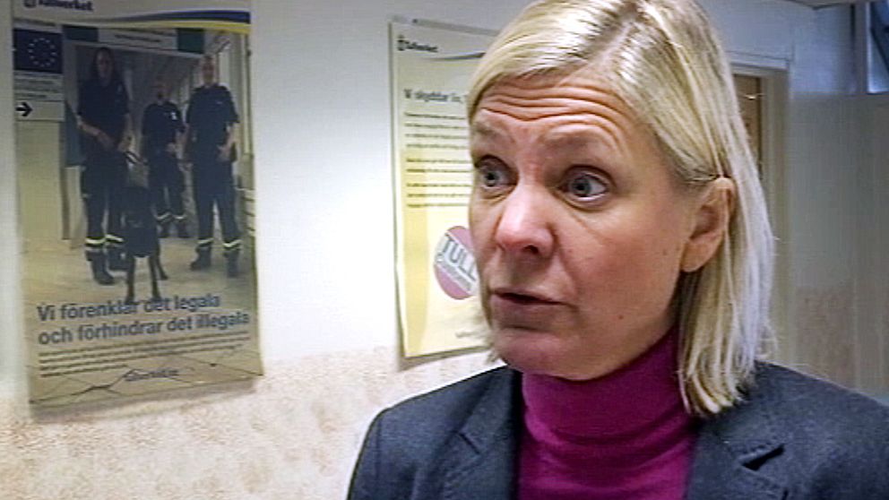 Finansminister Magdalena Andersson (S).