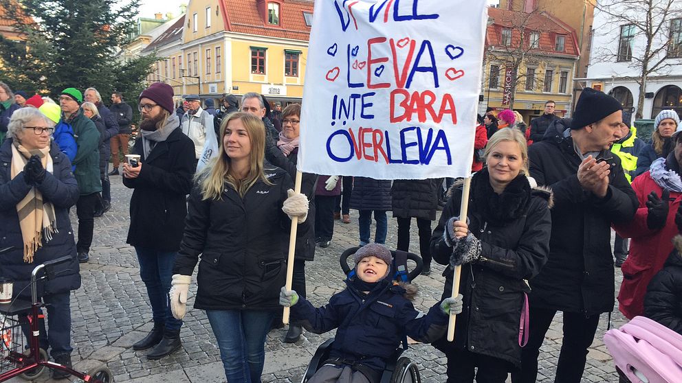 Demonstration i Kalmar