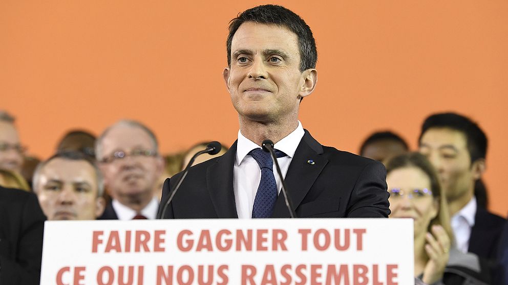 Manuel Valls ställer upp i det franska presidentvalet.