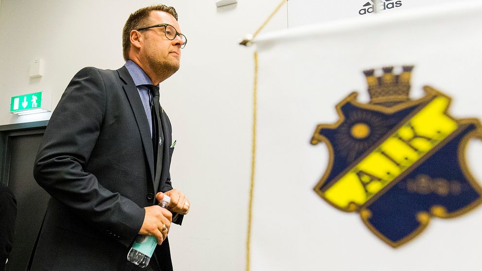 AIK Fotboll AB:s vd Mikael Ahlerup.
