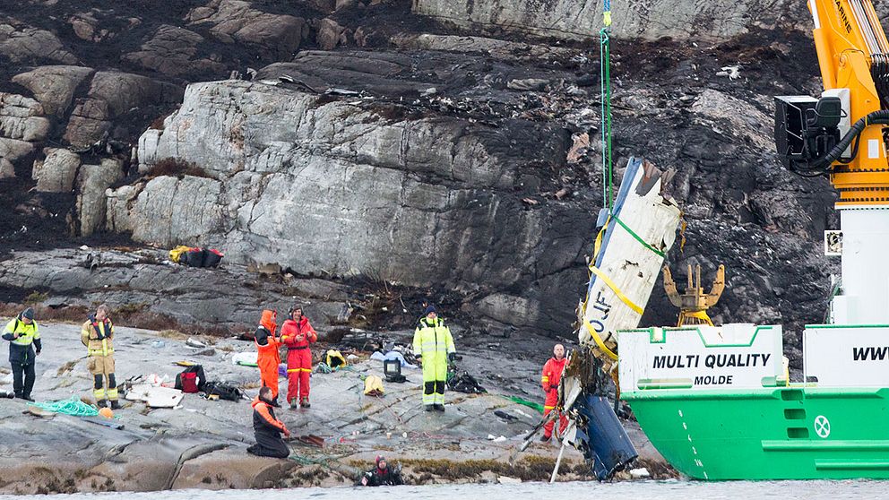 Samtliga 13 ombord omkom i en helikopterolycka i närheten av Bergen, Norge, i april i år.