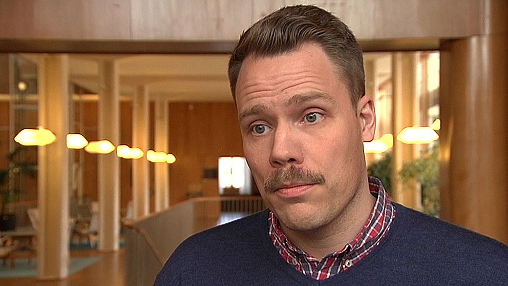 Daniel Bernmar, Vänsterpartiets gruppledare i Göteborg.