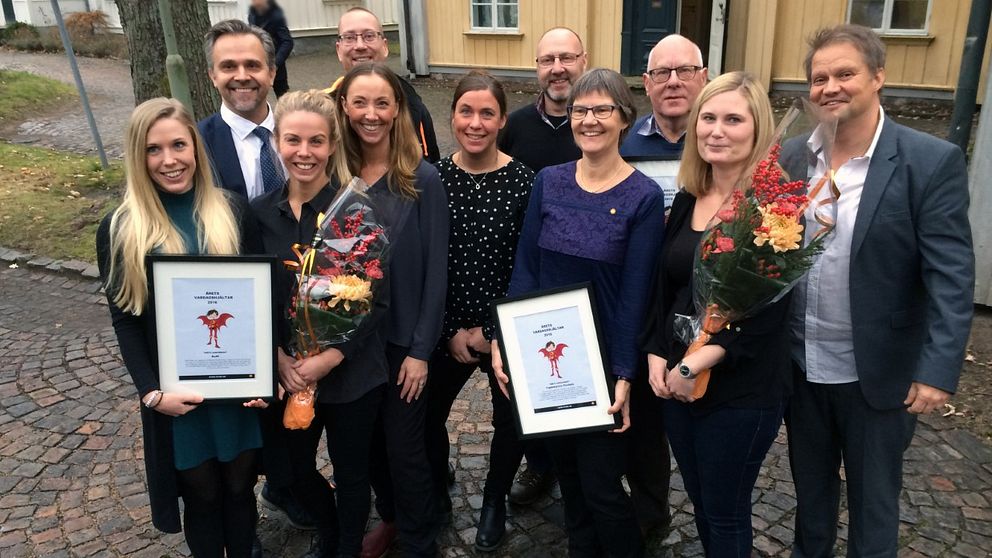 Årets vardagshjältar i Karlstad gruppbild