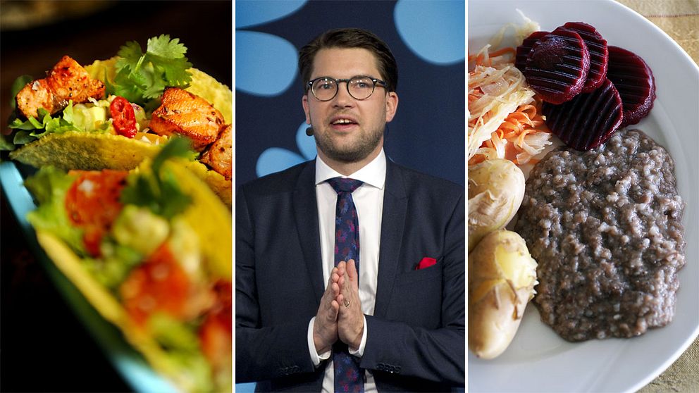 Tacos, Jimmie Åkesson och pölsa.