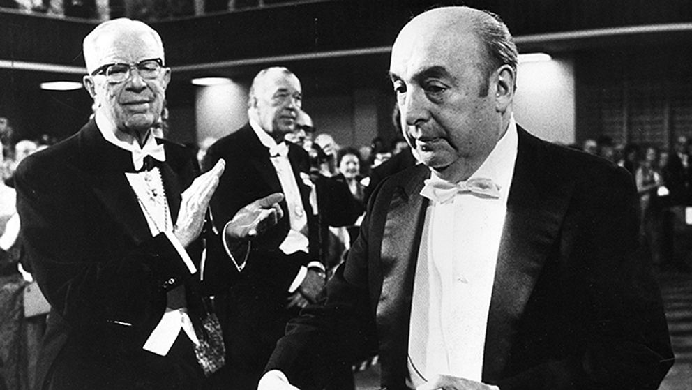 Pablo Neruda från Chile vann Nobelpriset i litteratur 1971.