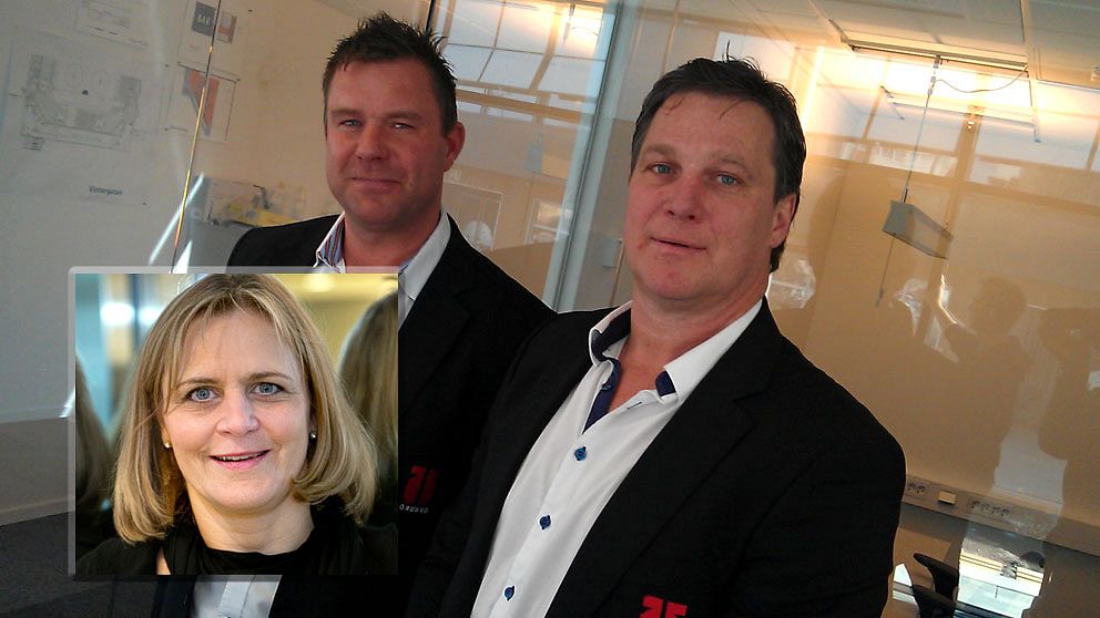 Håkan Åhlund och Patrik Ross, Tina Thörner infälld