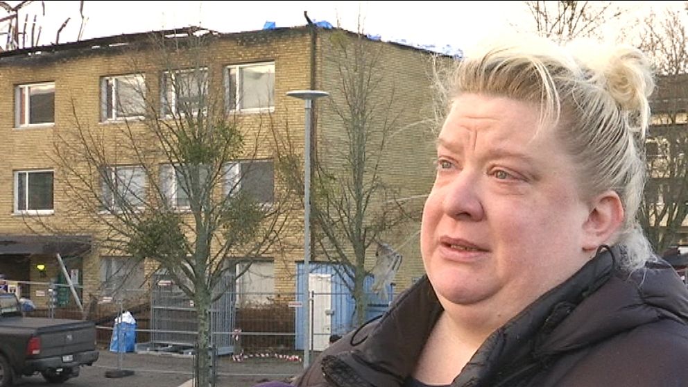 Ingela Puumalainen förlorade sitt hem i branden i Upplands-Bro.