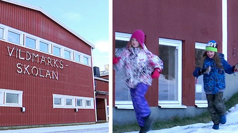 Vildmarksskolan, Röbäcksnäs skola barn