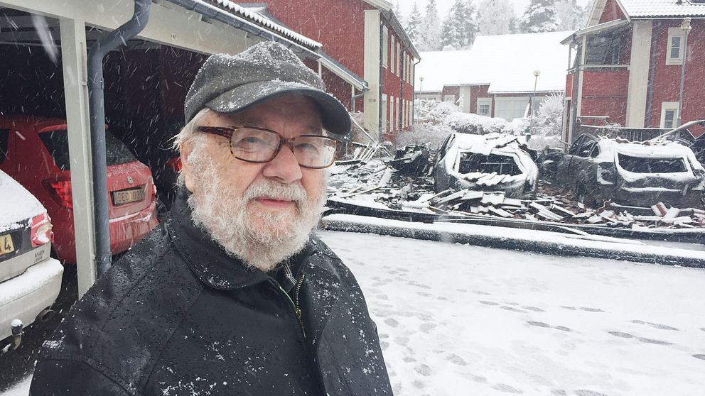 Sune Hansson, brand, garagebrand, Strängnäs