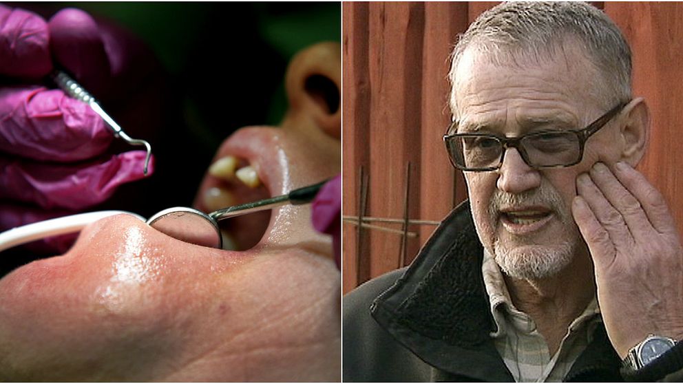 Kent Larsson fick sina tänder förstörda av den missbrukande tandläkaren.