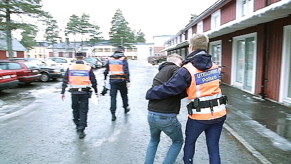 polisutbildning aspiranter i Umeå