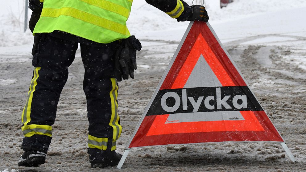 Olycka orsakade köer i trafiken