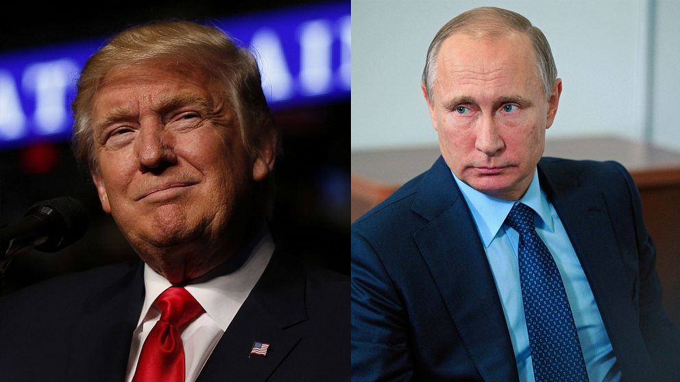 Donald Trump och Vladimir Putin