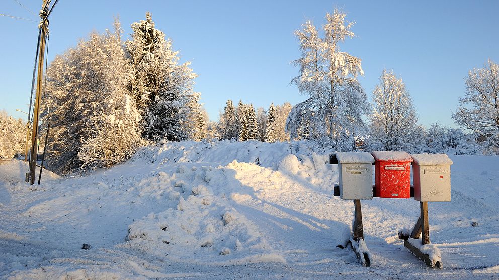 Brevlådor i glesbygd