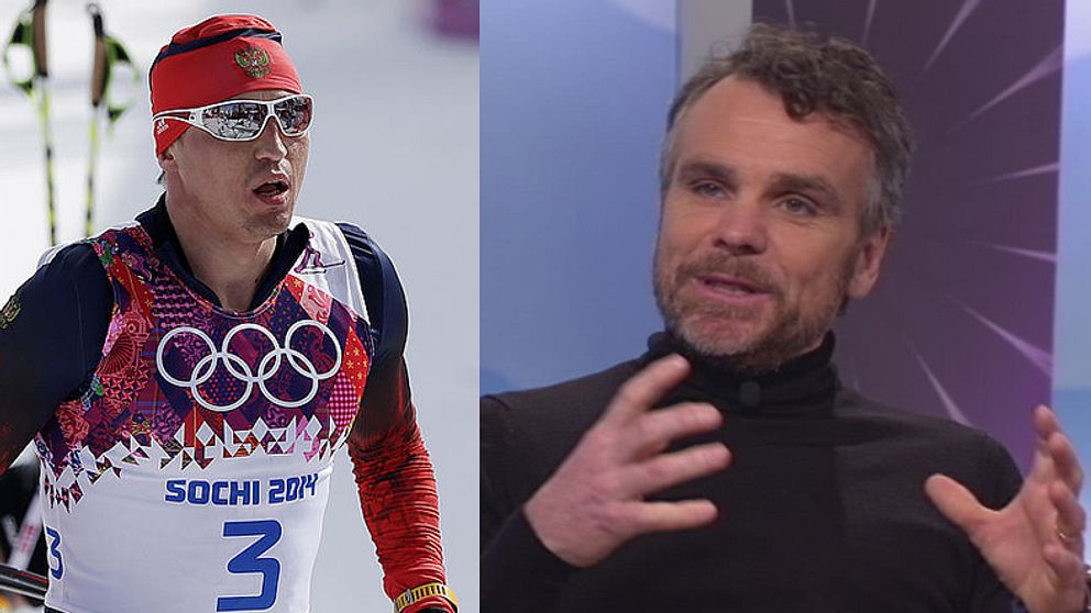 Legkov och Blomquist.