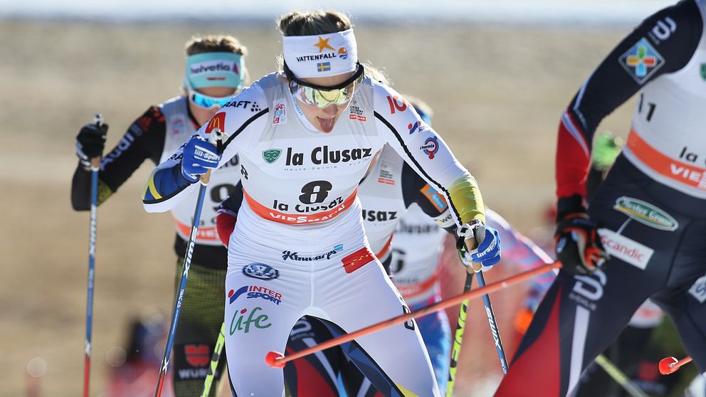 Stina Nilsson gladde på 10 km.