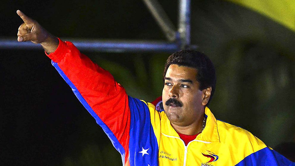 Hugo Chavez politiska arvinge Nicolas Maduro