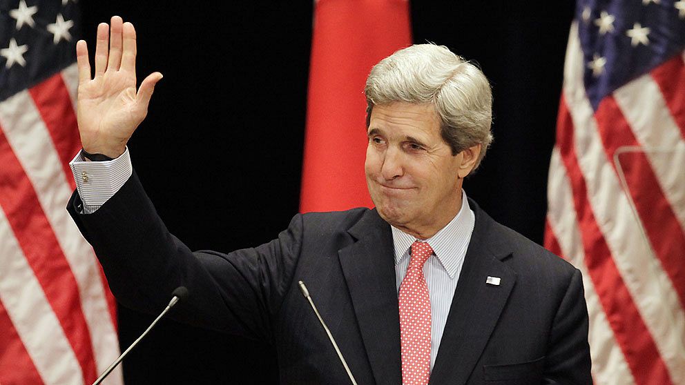 John Kerry, USA:s utrikesminister