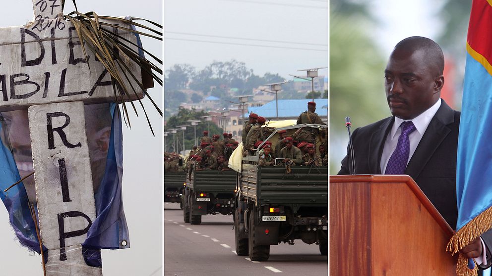 I dag går president Joseph Kabilas mandatperiod ut, men inget val har hållits.