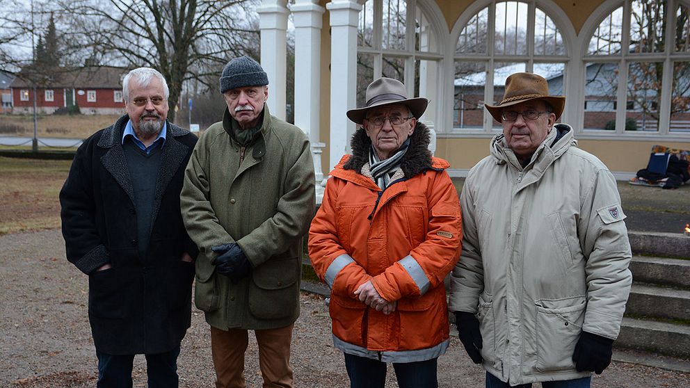 ockupanterna i Hässleholm musikpaviljongen Officersparken