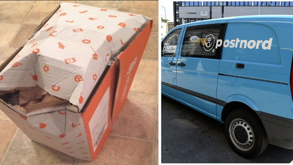 Bara sju procent av de krossade paket som Postnord levererar reklameras.