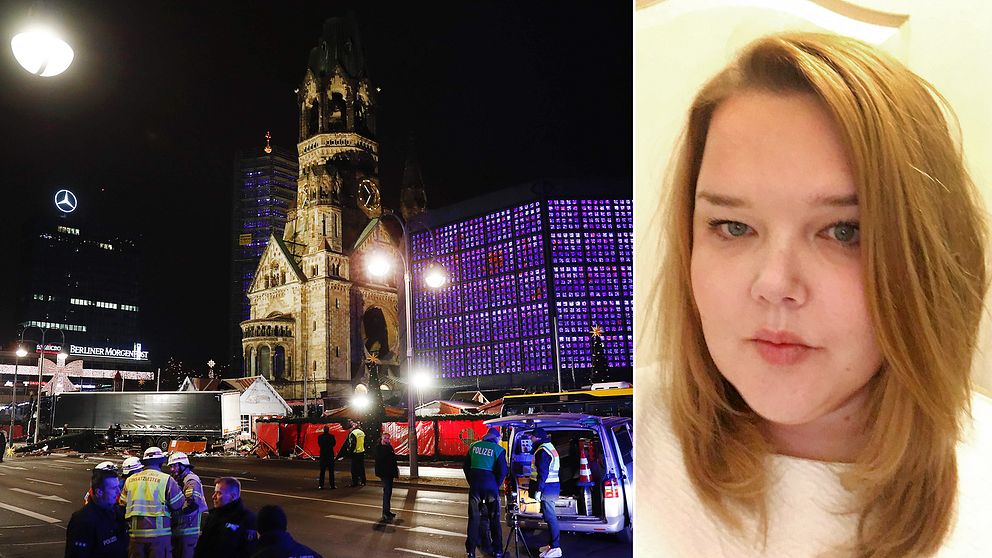 Stina Lundström har bott över fem år i Berlin och berättar för SVT Nyheter om vilken stark symbol julmarknaden är för staden såhär års.