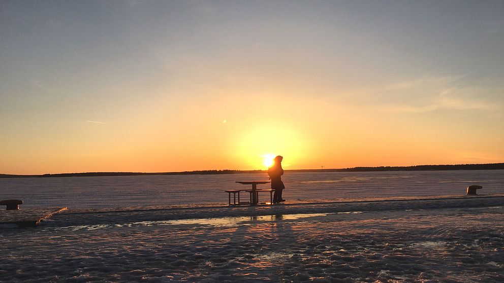 Vintersolståndet, Södra hamn Luleå