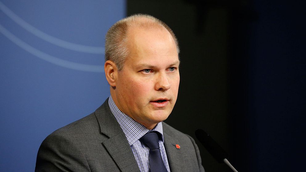 Justitie- och migrationsminister Morgan Johansson.