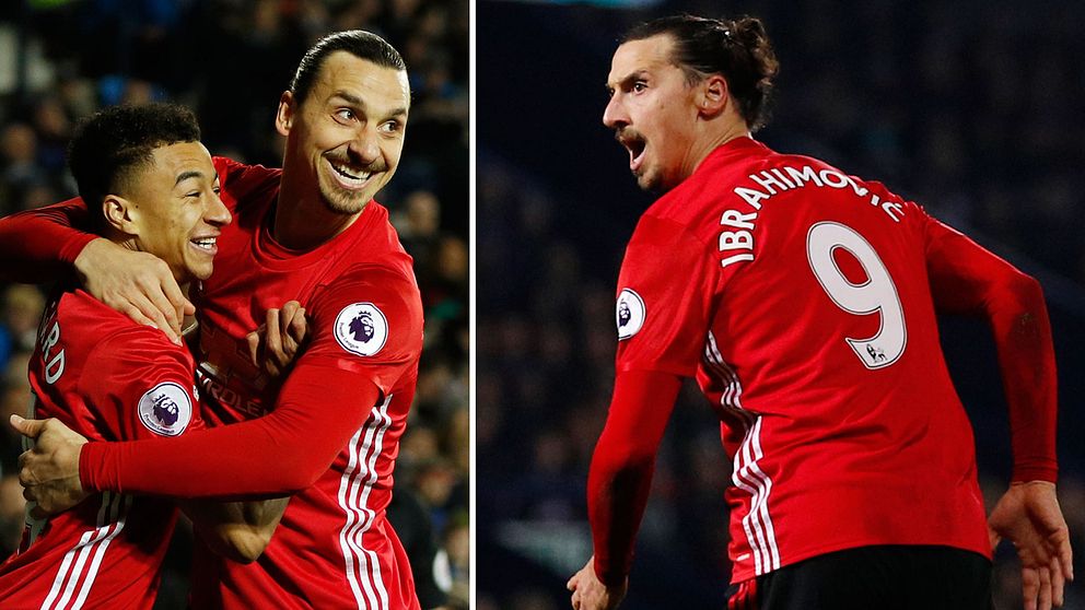 Zlatan Ibrahimovic behöver göra två mål för att slå sitt målrekord för ett kalenderår.