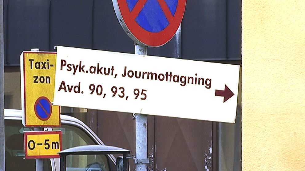 Skylt mot psykakut