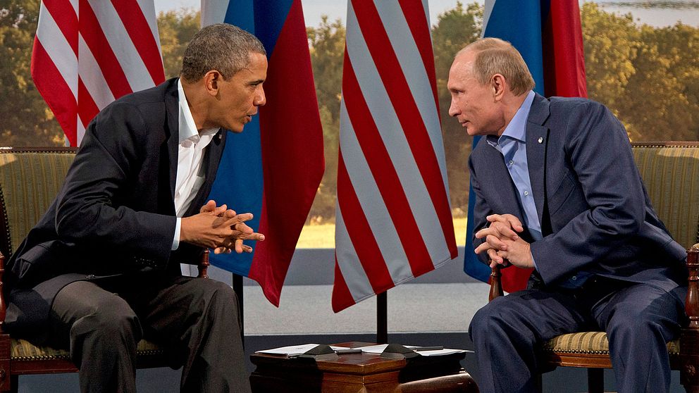 Obama och Putin.