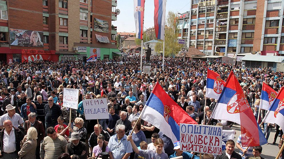 Serberna i Kosovo är upprörda över det nya avtalet.
