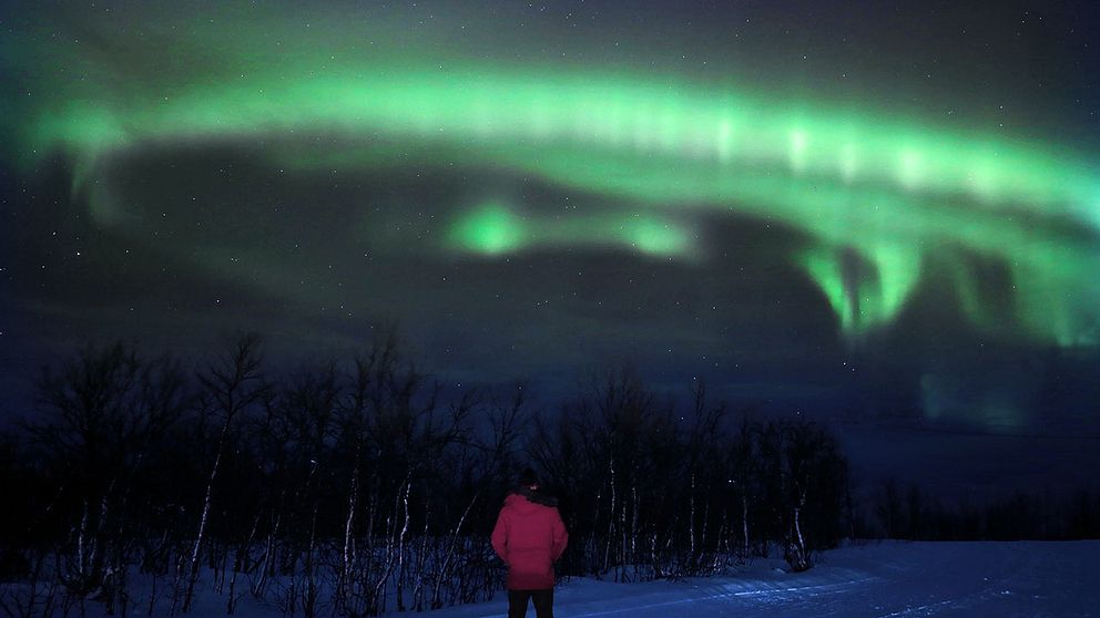 ”Norrskensvirveln” i Luossavaara.