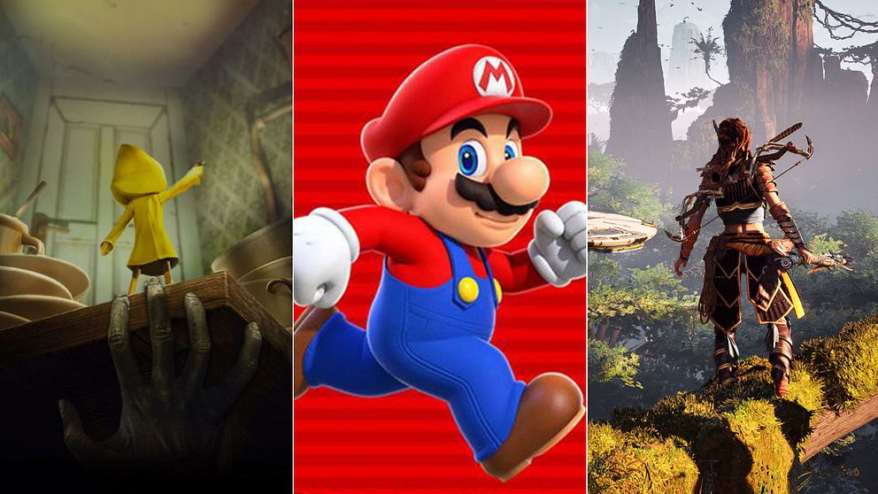 Little Nightmares, Super Marios comeback och Horizon: Zero Dawn är några av spelvårens höjdpunkter.