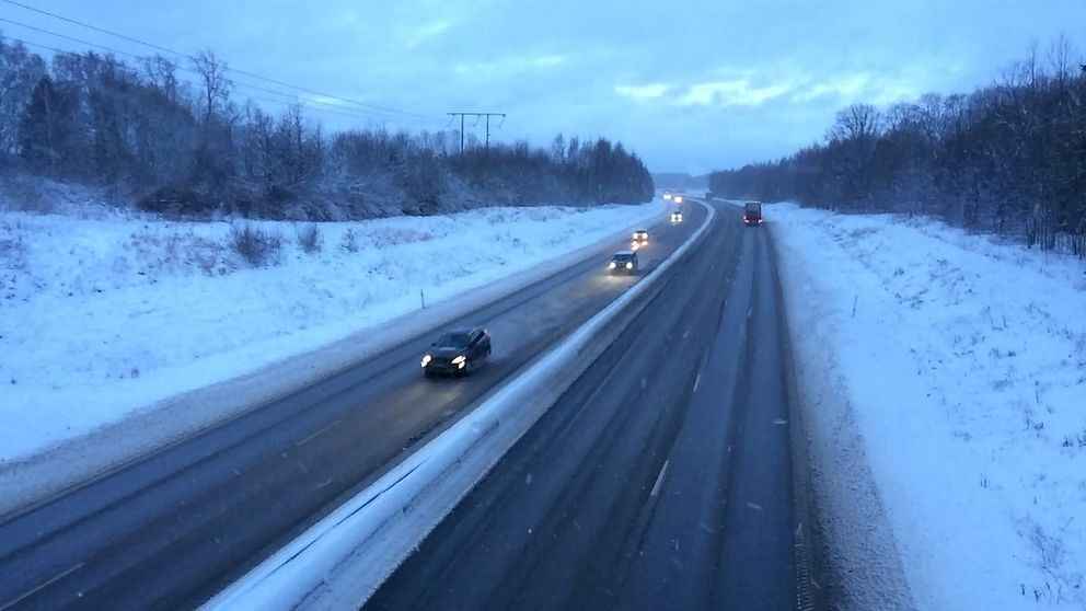 Väderläget under onsdagsmorgonen