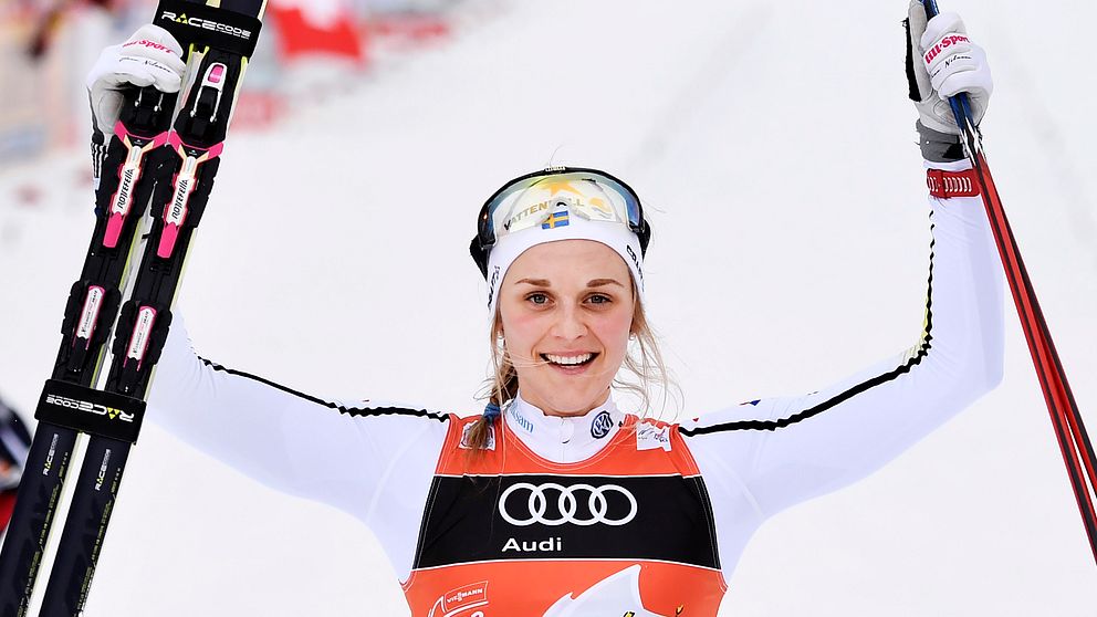 Stina Nilsson i Tour de Ski.