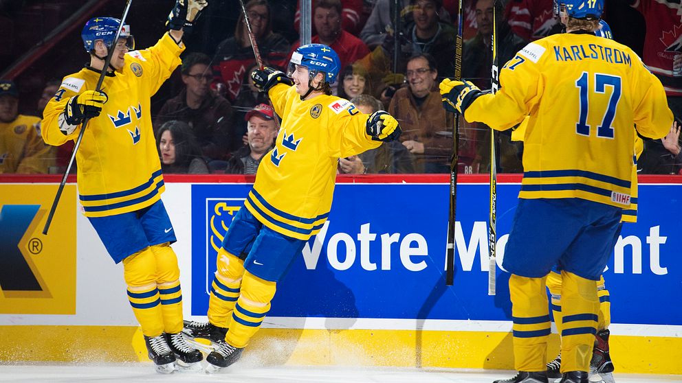 Dahlén målar mot Ryssland i JVM-bronsmatchen