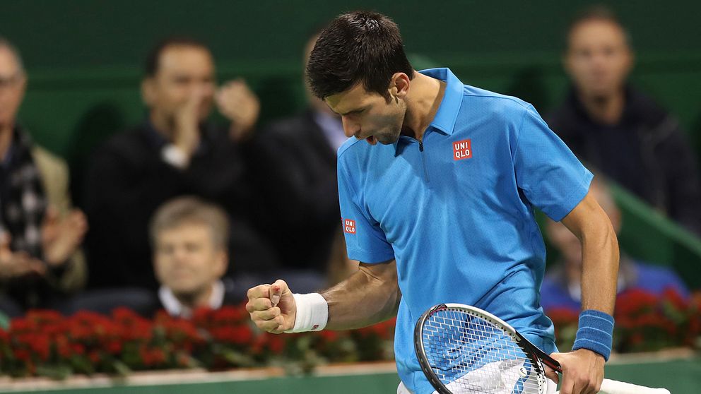 Novak Djokovic i ATP-finalen i Doha mot Andy Murray
